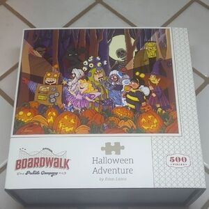 *Spooky Sale* Halloween Puzzle Game in Orange and Purple
